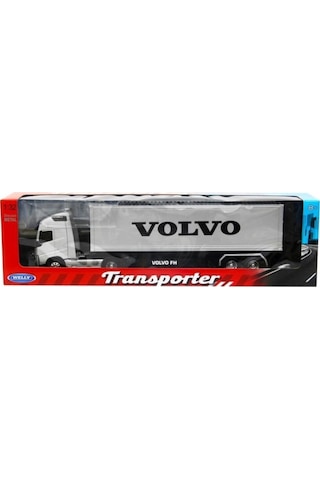 1:32 Volvo Model Tır Oyuncak Volvo Tır Oyuncak Dorseli Tır Kolekisyon Renkli