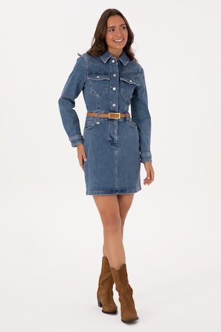 U.s. Polo Assn. Kadın Mavi Elbise Jean 50309415-dn0022 Mıd Blue