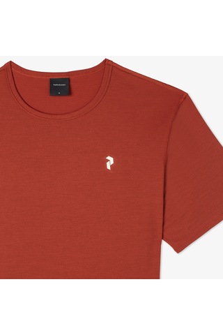Peak Performance Trail Erkek Kahverengi Günlük T-shirt - G79467030 Kahverengi