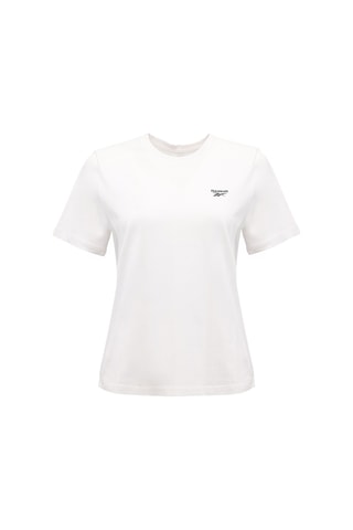Reebok Lunny Reg Tee Beyaz Kadın Kısa Kol T-shirt 000000000102483518 Beyaz