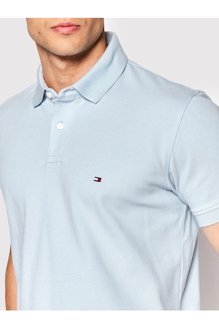 Tommy Hilfiger Tommy Hılfıger Erkek T-shırt Mw0mw17770-c1o Mavi