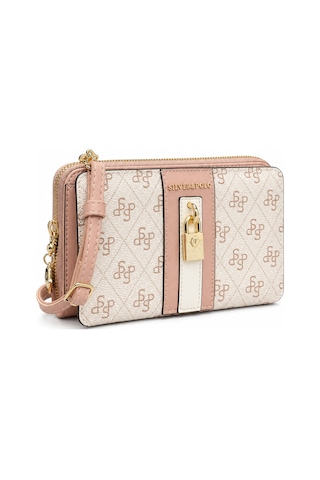Silver & Polo Silver Polo Çapraz Askılı Kadın Çanta Pembe 1038