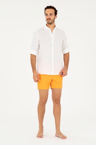 U.s. Polo Assn. Erkek Turuncu Deniz Şortu 50282927-vr051 Turuncu