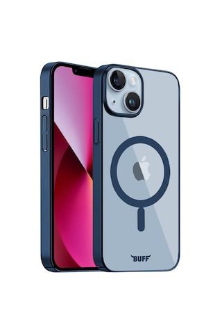 Buff İphone 13 Uyumlu Magsafe Slim Fit Kılıf Dark Blue
