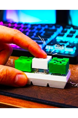 Minecraft Temalı 3'lü Klavye Tuşu Anahtarlık Creeper, İskelet Ve Zombi 3d Baskı Anahtarlık Beyaz Minecraft Temalı 3'lü Klavye Tuşu Anahtarlık Creeper, İskelet Ve Zombi 3d Baskı Anahtarlık Beyaz