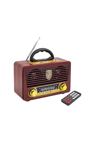 Magıcvoıce MV-115BT USB/SD/FM/Bluetooth Destekli Nostaljik Radyo