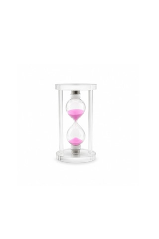 Küçük Cam Kum Saati Cam Standlı Çap: 6cm-yükseklik: 10cm 5250 Diğer