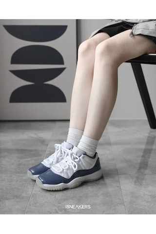 Nike Air Jordan 11 Retro Low "diffused Blue" Spor Ayakkabı Gri
