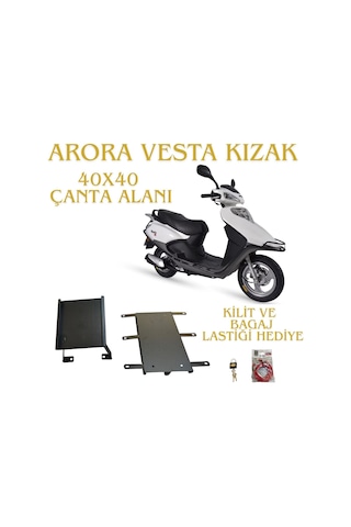 Arora Vesta 50 Ve 125 Kızaklı Kurye Paket Çanta Demiri