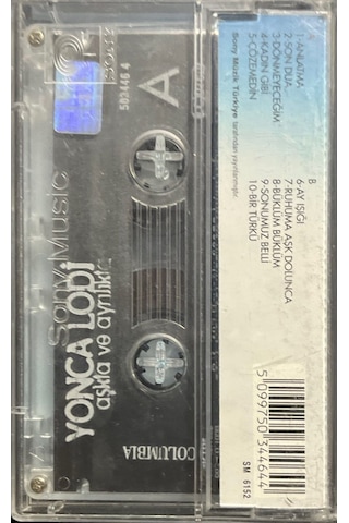 Kaset Yonca Lodi Aşkla Ve Ayrılıkla Kaset