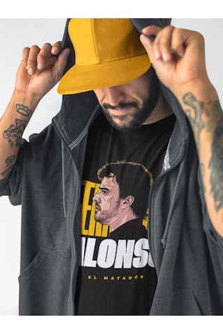 Flood Of Style Fernando Alonso El Matador Siyah T-shirt