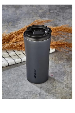 Optimum 400 Ml Bardak Termos Paslanmaz Çelik Cooker 2050 Antrasit