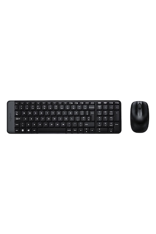 Logıtech Mk220 Q Tr Sıyah Kablosuz Klavye+mouse Set