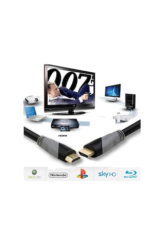 Hdmi Kablosu 4K 60Hz 19+1 Kablo 5M Metre 18Gbps 2160P