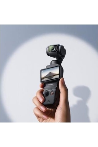 Osmo Pocket 3 Creator Combo Aksiyon Kamerası, Geniş Açılı Lens Ve Usb-c Bağlantı Seçenekleri Siyah