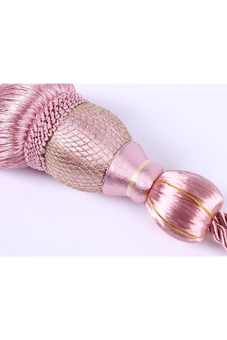 Ranyeek Zarif Perde Topu Kilitleri - 2'li Set, Gümüş Işık Tassel, Ev Ofis Penceresi Dekoratif Perde Sabitleyici, 71cm Uzunluk, Kaliteli Nilon İpi