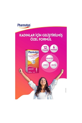 Pharmaton Essential Woman Takviye Edici Gıda 30 Tablet