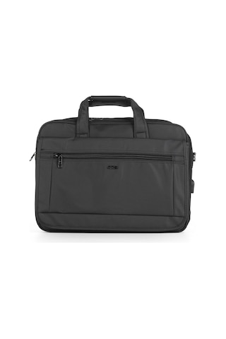 Ççs 71243 Çapraz Omuz Askılı Evrak Çantası-siyah Siyah