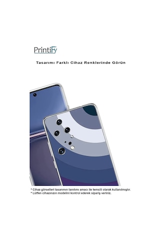 Realme 11 Pro Plusile Uyumlu Renk Cümbüşü 5 Baskılı Kamera Korumalı Şeffaf Kılıf