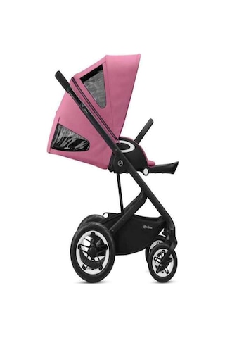 Cybex Talos S Lux (Black-Magnolia Pink) (Konforlu Bebek Arabası)