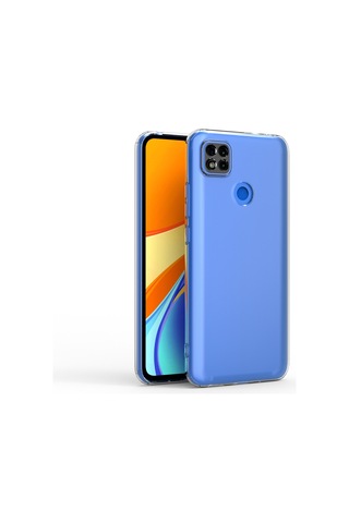 Xiaomi Redmi 10A Kılıf Zore Şeffaf İnce ve Esnek Süper Silikon Kılıf