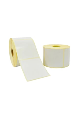 Kuşe Etiket 100x70 500 Sarım 1 Rulo
