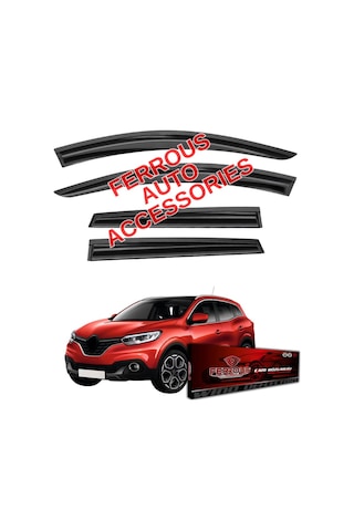 Renault Kadjar Ferrous Cam Rüzgarlığı 4lü 2015 2020
