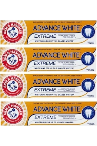 Arm&Hammer Advance White Extreme Diş Macunu 4 x 75 ML Arm&Hammer Advance White Extreme Diş Macunu 4 x 75 ML
