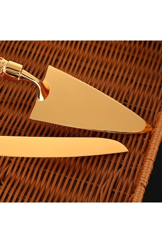 Teltree Pizza Ve Pasta İçin Dayanıklı Alaşımlı Bıçak Seti - Keskin Uç, Konforlu Kavrama, 29cm Uzunluk, Özel Davetler İçin Mükemmel Seçim Diğer