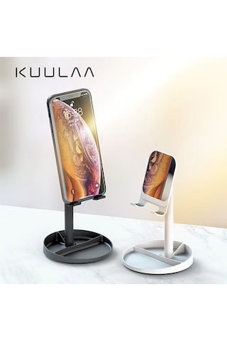 Kuulaa K2 Aynalı Cep Telefonu ve Tablet Masaüstü Standı Tutucu