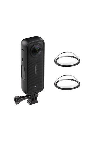 Insta360 X4 Pc İçin Pc Lens Kapağı Korumalı Plastik Koruyucu Çerçeve Siyah Diğer Çok Renkli