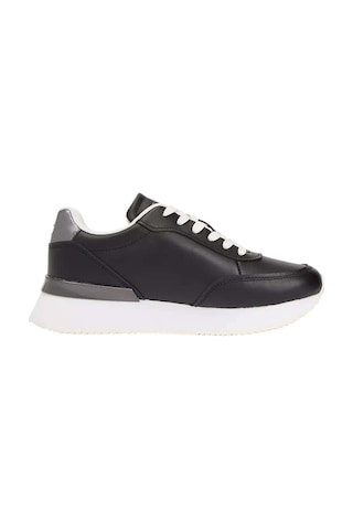 Tommy Hilfiger Kadın Metalik Detaylı Chic Fashion Runner Sneaker - Siyah Triple Black