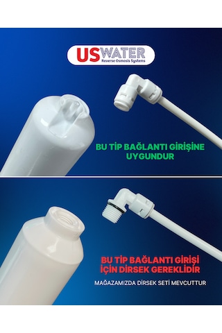 Tüm Kapalı Kasa Su Arıtma Cihazlarına Uyumlu 5'li Filtre Seti