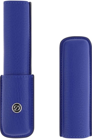 S.t. Dupont Indigo Mavi Tekli Kalem Kılıfı 7130