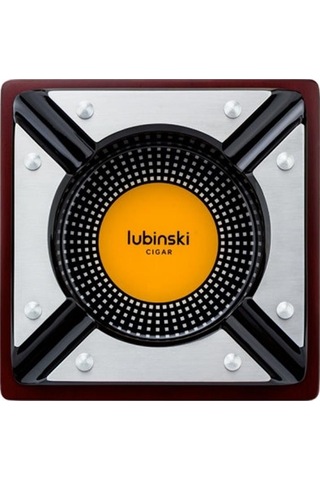 Lubinski Metal Ahşap Puro Küllüğü Dörtlü