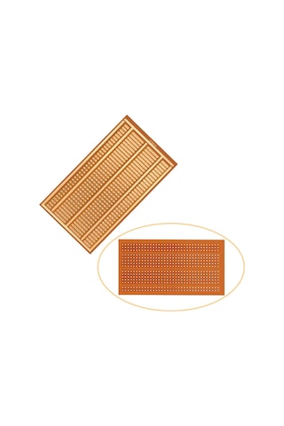 Alkatronik-5X10Cm Pertinaks Delikli Plaket Tek Yüzlü Pcb Proto Prototip Devr
