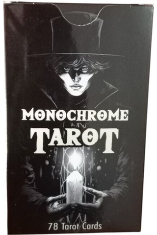 English Tarot 78 Cards İngilizce Tarot Kartı - Monochrome Tarot