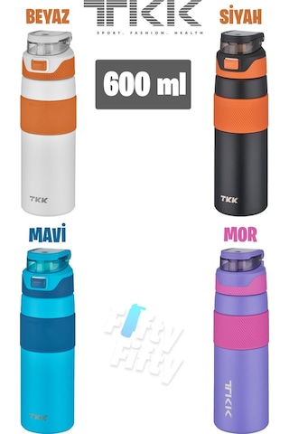 Tkk 600 Ml Rahat İçim Çelik Termos 6 Saate Kadar Yalıtım 2002-600 001