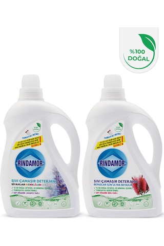 2li Çamaşır Deterjanı Seti-renkliler Ve Sadece Beyazlar 2200 ML