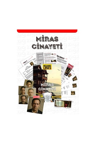 Cases Miras Cinayeti, Dedektif Kutu Oyunu, Seri Katil Dosyası, 16+ Yaş