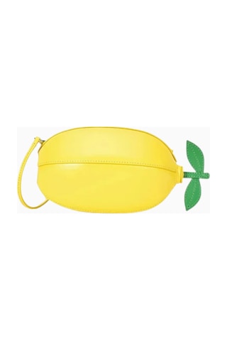 Staud Limona Bag, Canlı Tonlu Mini Çapraz Çanta, Gündüzden Geceye Sarı