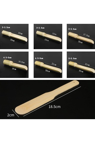 Sones Karides Kaşık Bambu Tüp Sıcak Tencere Restoran Tabağı, Boyut: 3x23x15cm