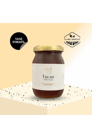 Turan Bal ve Yöresel Arı Sütü Bal Karışımı 250 G