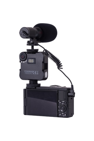 Thronmax C1P Profesyonel Vlogger Video Işıklı Akış Mikrofon Seti