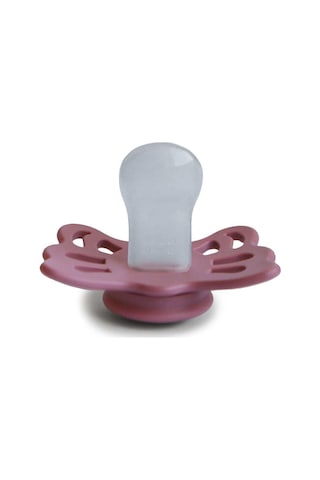 Frigg Butterfly Silikon Emzik - Dusty Rose 0-6 Ay Gülkurusu