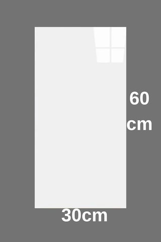 Shiny Düz Beyaz Parlak 30x60cm Yapışkanlı Mutfak Banyo Kaplama Köpük Duvar Paneli Kağıdı Beyaz