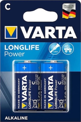Varta 4914 Longlife Power Alkalin Orta Boy C Pil 2'li