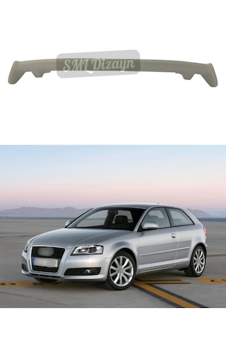 Audi A3 Hb 2006-2012 Spoiler A3 Hb Spoyler Rüzgarlık Plastik