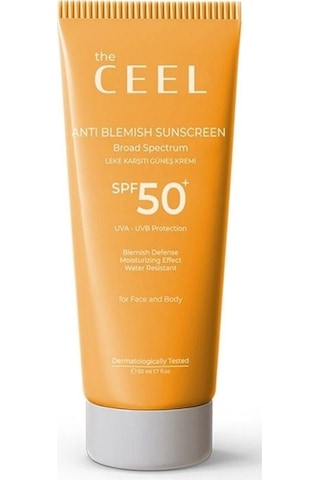 The Ceel Leke Karşıtı Spf 50+ Güneş Kremi 50ml