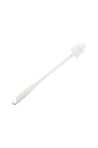 Uzun Şişe Fırçası, 43 Cm, Yumuşak Kıllar Açık Ahşap